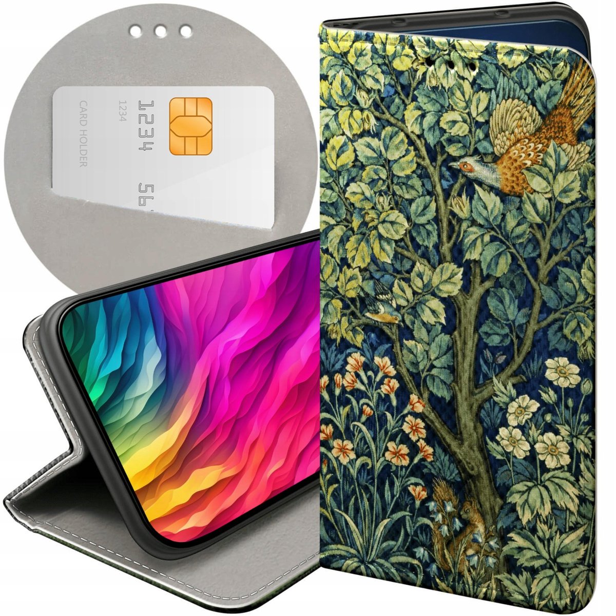 Etui Z Klapk Do Oppo Reno G Wzory William Morris Arts And Crafts