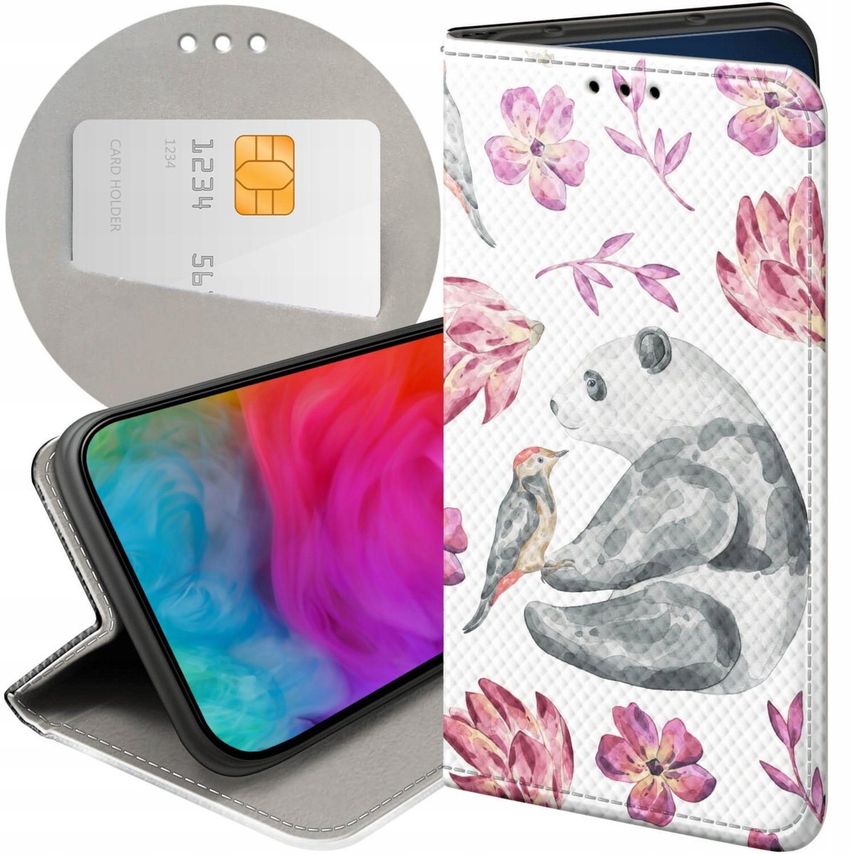 Etui Z Klapk Do Oppo Reno Z G Lite G Lite G Wzory Dla