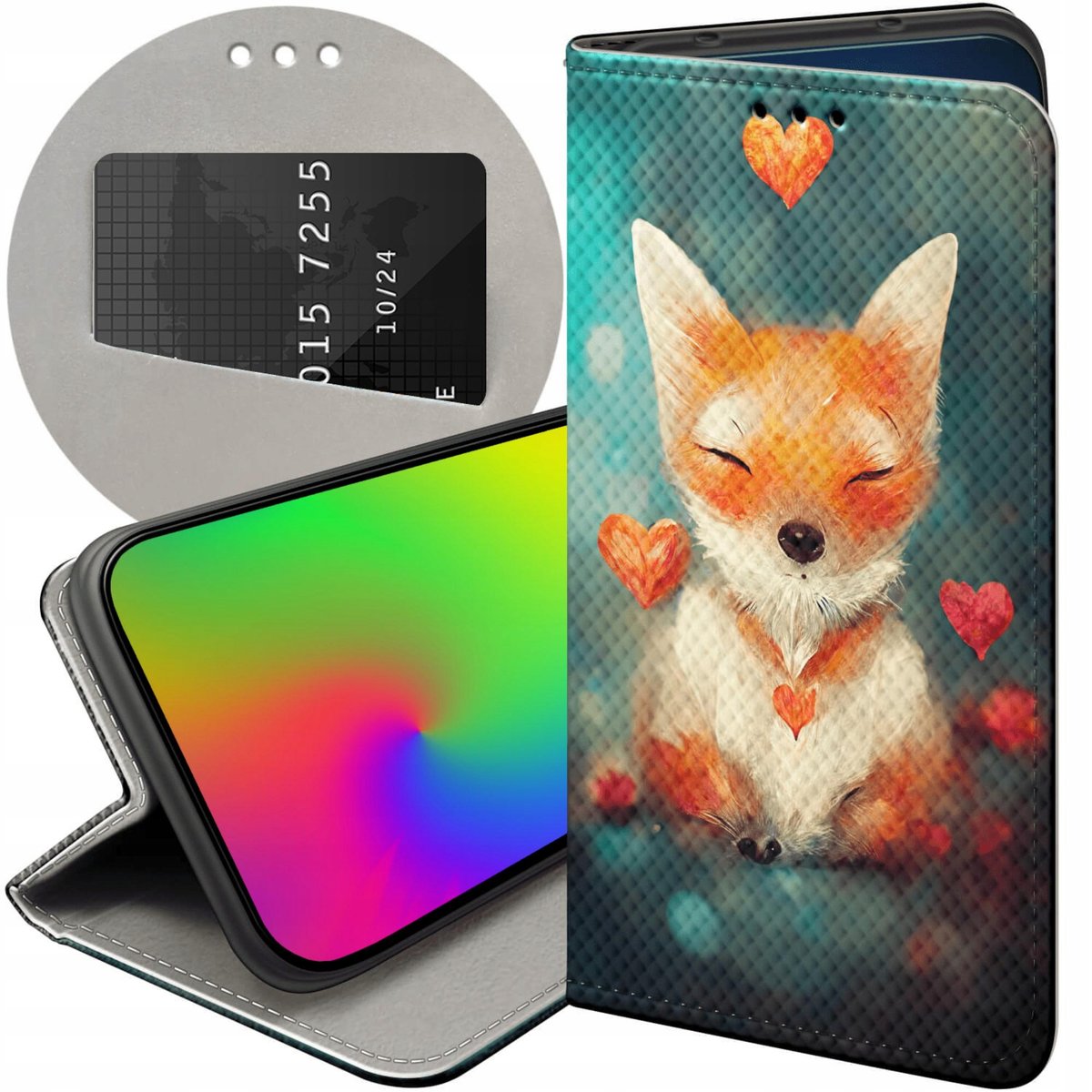 Etui Z Klapk Do Samsung Galaxy A G Wzory Liski Lisy Fox Futera