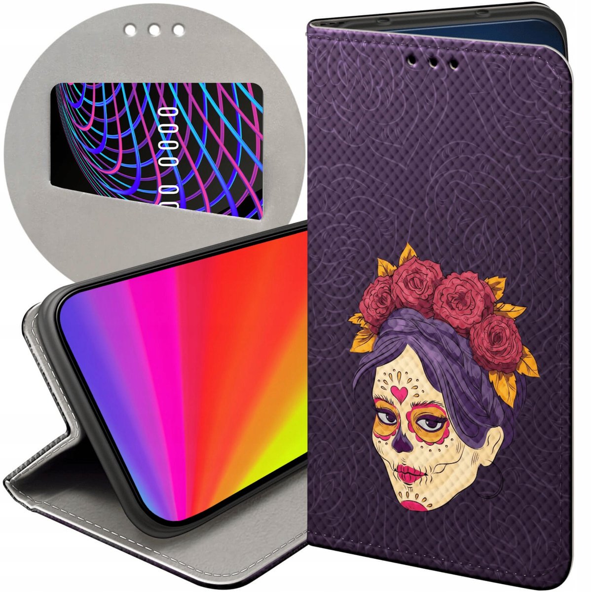 ETUI Z KLAPKĄ DO SAMSUNG GALAXY S24 PLUS WZORY MEKSYK TEQUILA