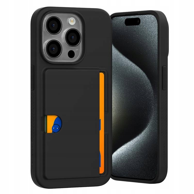 ETUI Z WEJŚCIEM NA KARTE KARTY CASE MERCURY OBUDOWA DO iPHONE 15 PRO