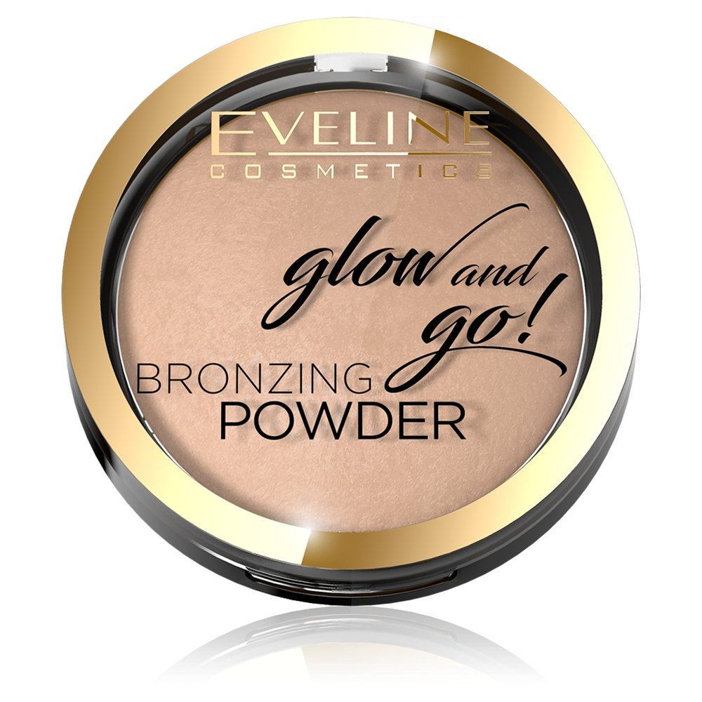 Eveline Cosmetics Glow And Go Wypiekany Puder Br Zuj Cy Nr Go