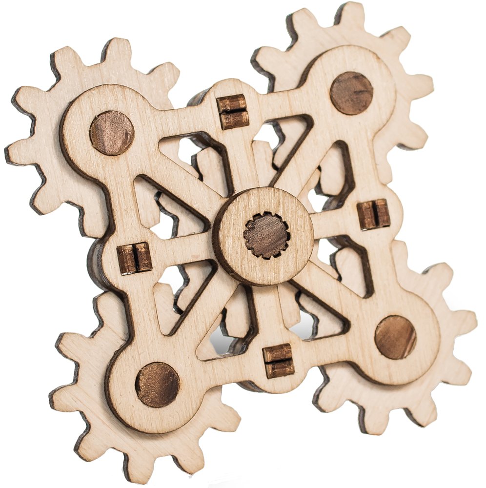 EWA Eco Wood Art Drewniane Puzzle 3D Mini Twister EWA Eco Wood Art