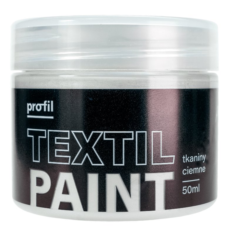 Farba Metaliczna Akrylowa Do Tkanin Srebro Profil Textil Paint 50 Ml