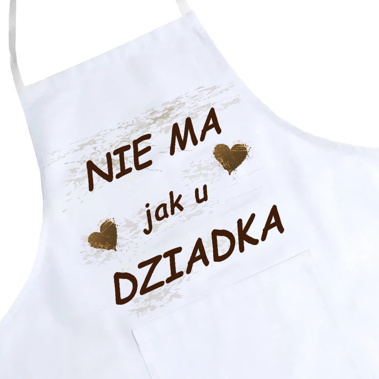 Fartuch Kuchenny Z Nadrukiem Prezent Dzie Dziadka J W Sklep Empik