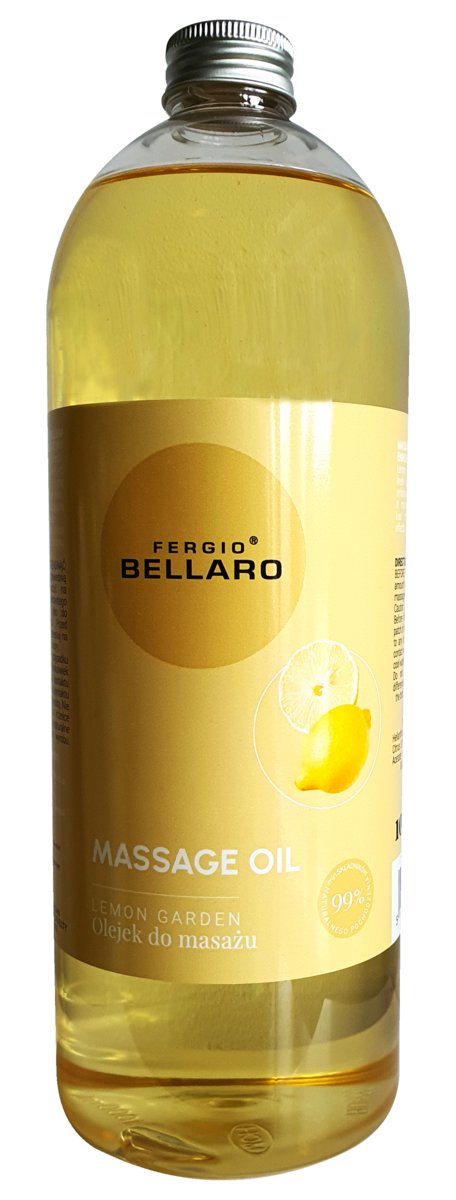 Fergio Bellaro Olejek do masażu Lemon garden 1l Sklep EMPIK