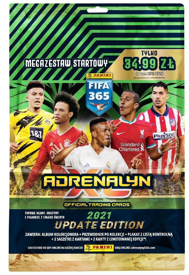 Fifa Adrenalyn Xl Mega Zestaw Startowy Update Edition Panini S P