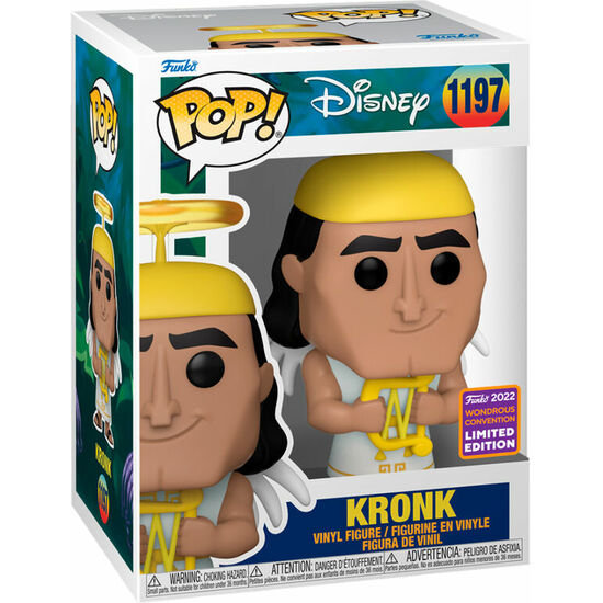 FIGURA POP DISNEY EL EMPERADOR Y SUS LOCURAS KRONK EXCLUSIVE Funko