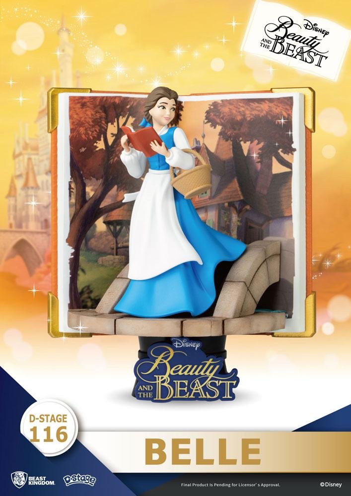 Figurka Disney Story Book Series D Stage Diorama Belle Beast