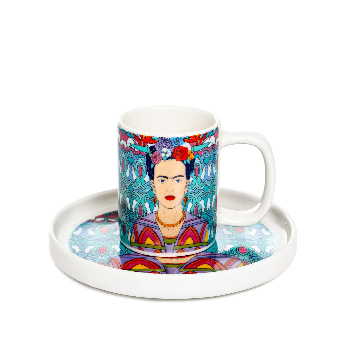 Fili Anka Frida Kahlo Do Espresso Ze Spodkiem Turkusowa L Homla