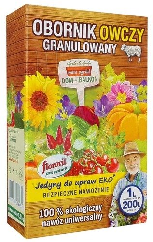 Florovit Obornik Owczy Granulowany Naturalny Kg Florovit Sklep