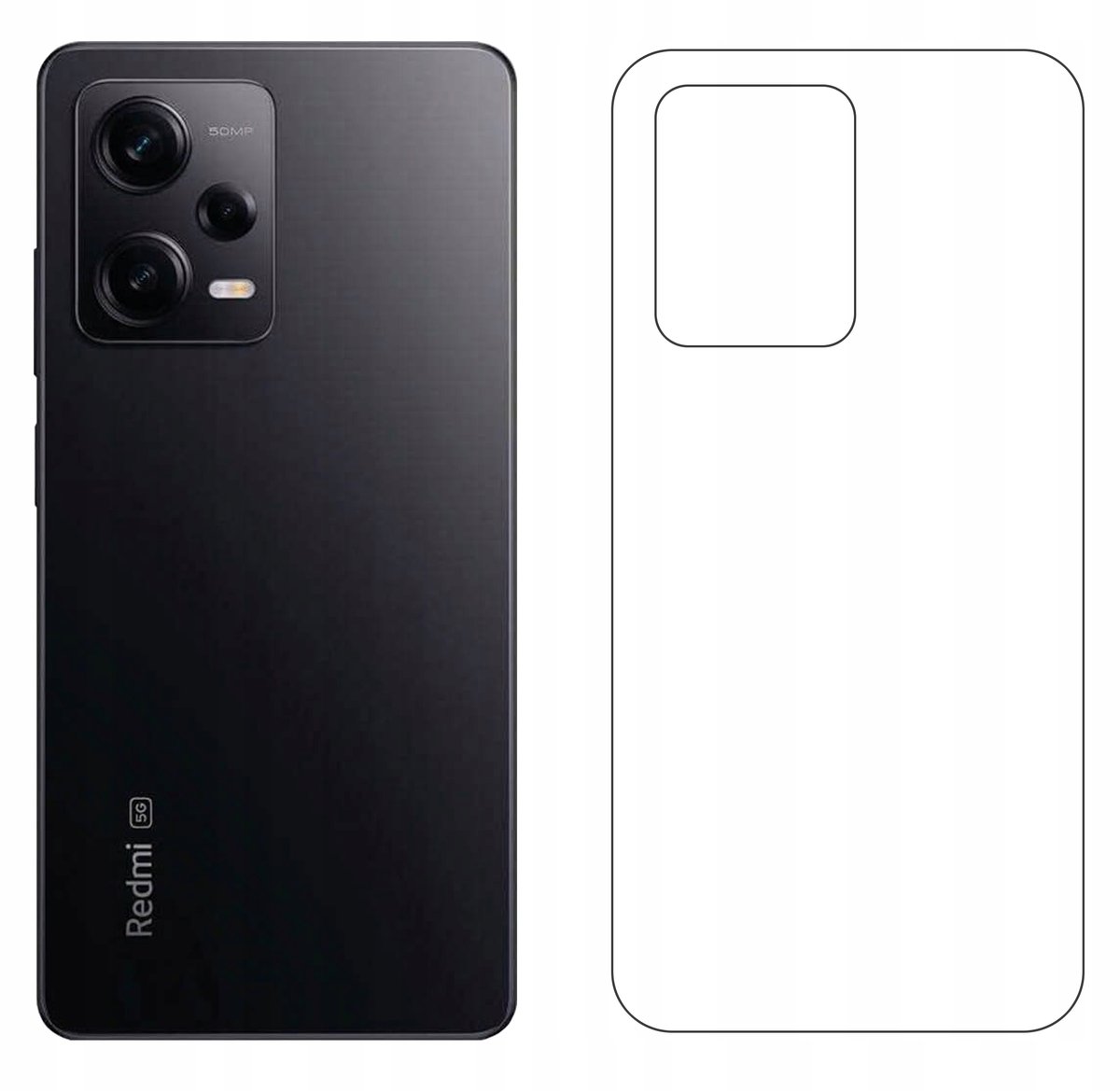 FOLIA NA TYŁ do Xiaomi Redmi Note 12 Pro 5G Krainagsm Sklep EMPIK