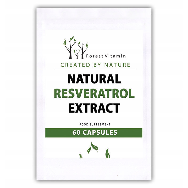 Forest Vitamin Natural Resveratrol Extract Caps Sklep Empik