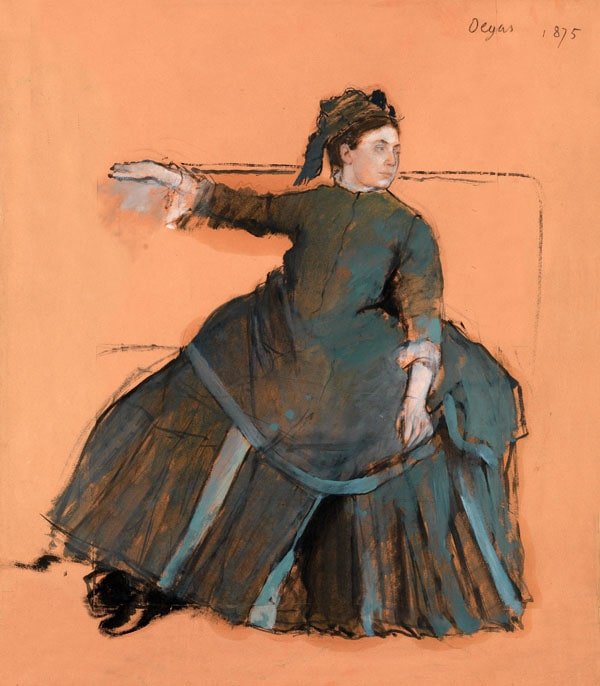 Galeria Plakatu Plakat Woman On A Sofa Edgar Degas 42x59 4 Cm