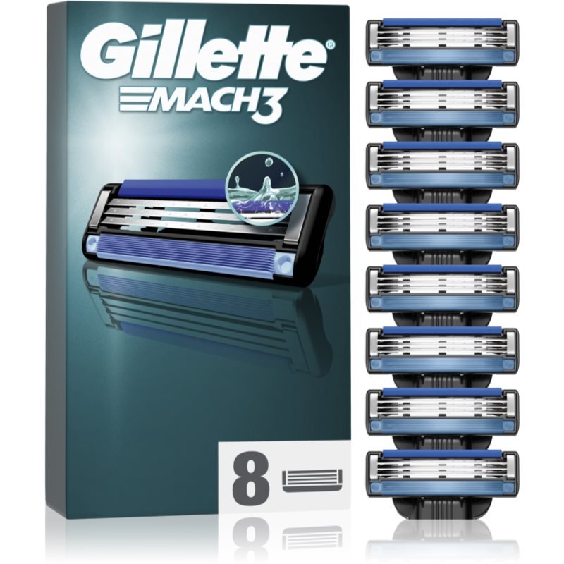 Gillette Mach3 Zapasowe Ostrza 8 Szt Sklep EMPIK