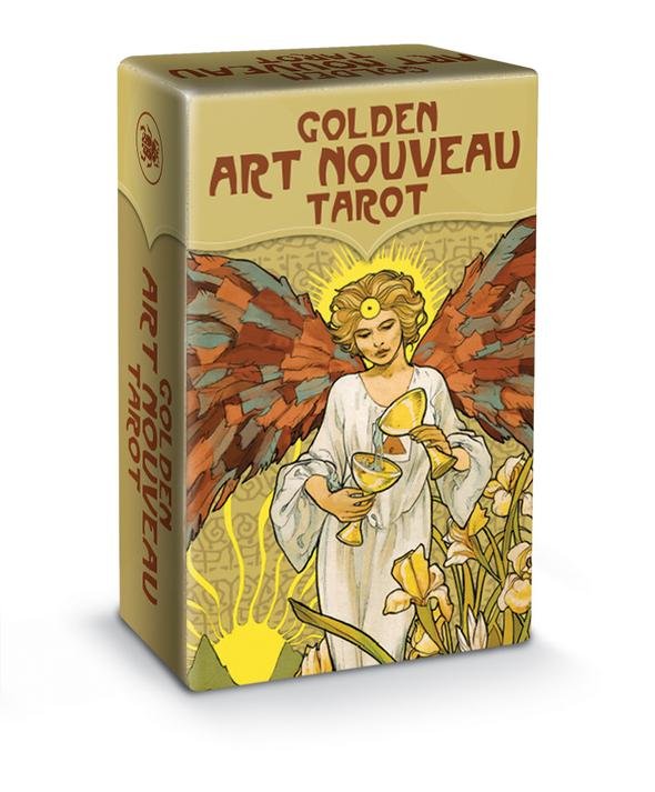 Golden Art Nouveau Tarot Karty Tarota Mini Lo Scarabeo Sklep