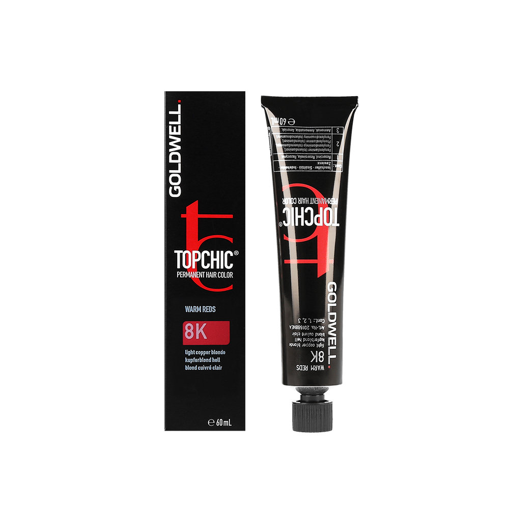 Goldwell Topchic farba do włosów 8K Light Copper Blonde 60 ml