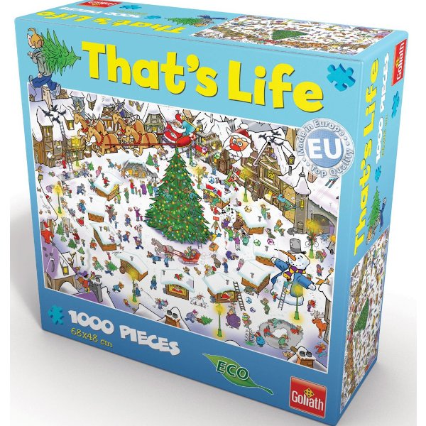 Goliath Games Puzzle That S Life Christmas 1000 El Goliath Games