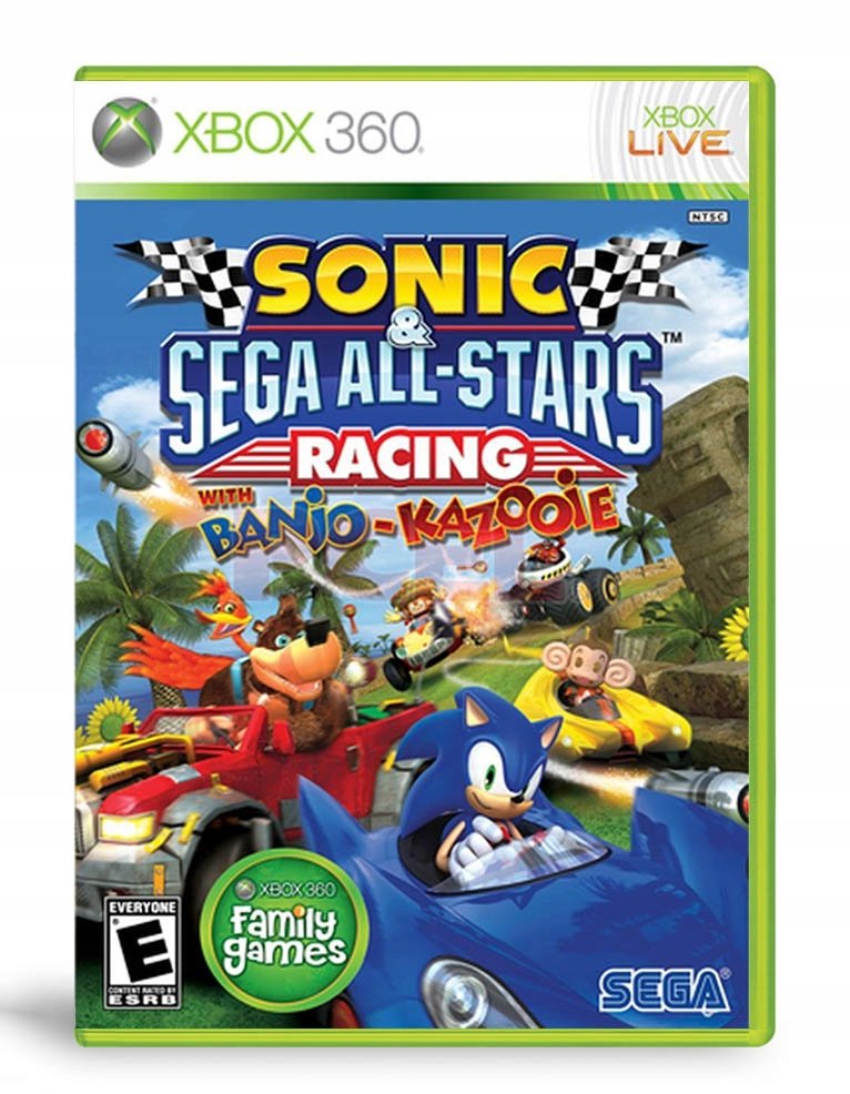 Gra Xbox Sonic And Sega All Star Racing Sumo Digital Gry I