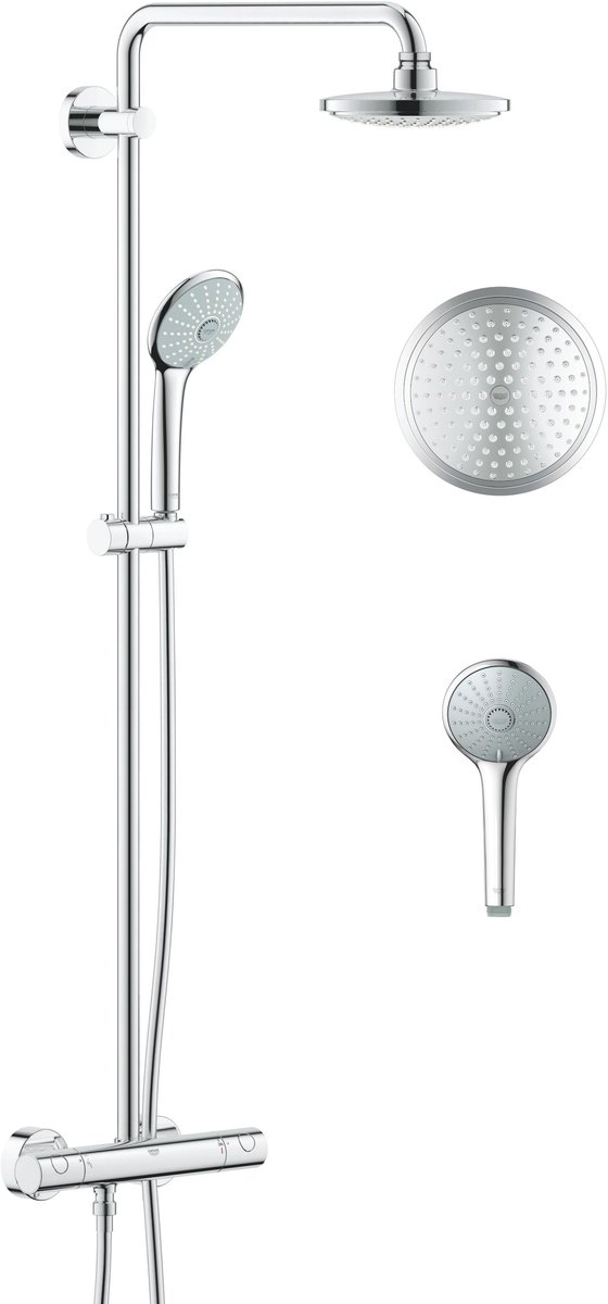 Grohe Euphoria System 180 zestaw prysznicowy ścienny termostatyczny z