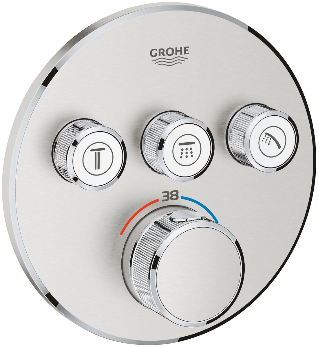 Grohe Grohtherm Smartcontrol Bateria Wannowo Prysznicowa Podtynkowa