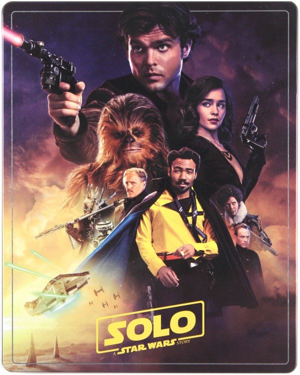 Han Solo Gwiezdne Wojny Historie Steelbook Howard Ron Filmy