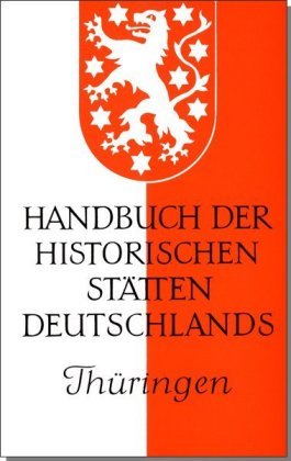 Handbuch Der Historischen St Tten Deutschlands Ix Th Ringen Kroener