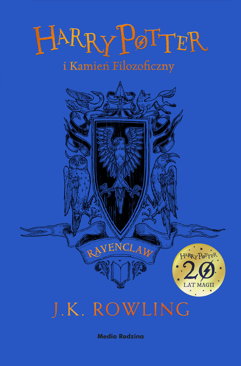 Harry Potter i kamień filozoficzny Ravenclaw Rowling J K Książka