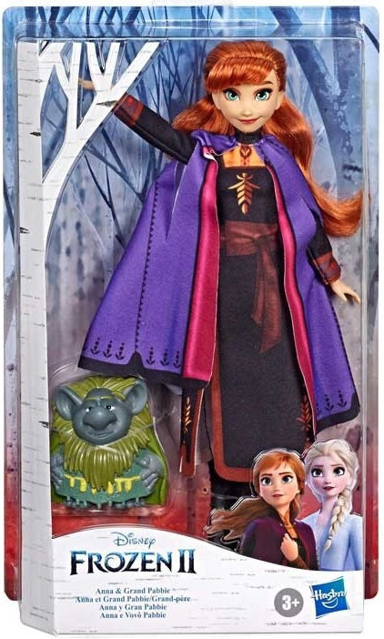 Hasbro Frozen Lalka Anna I Troll Pabbie E Hasbro Sklep Empik