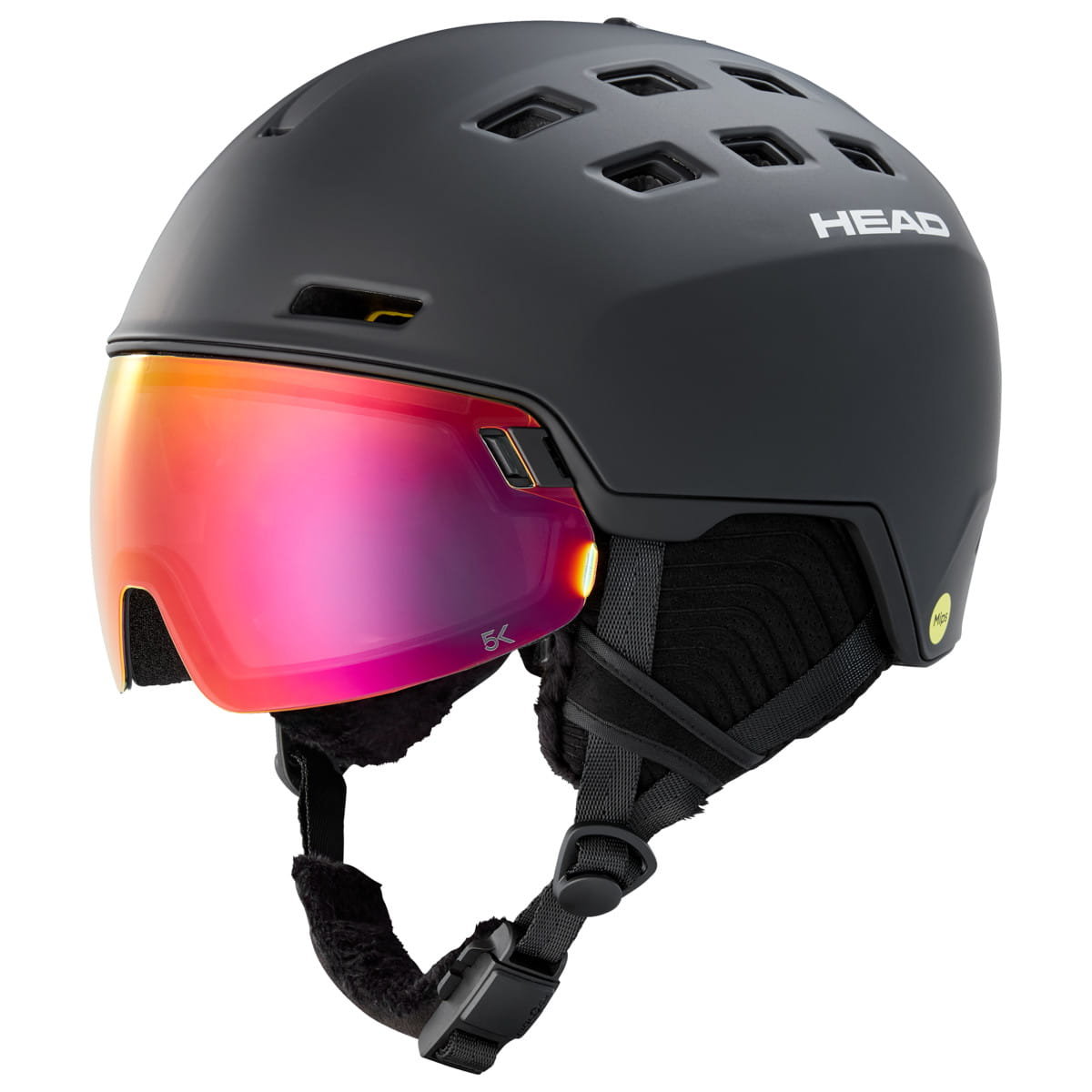 Head Kask Narciarski Radar 5K Mips Czarny Rozmiar XL XXL Head