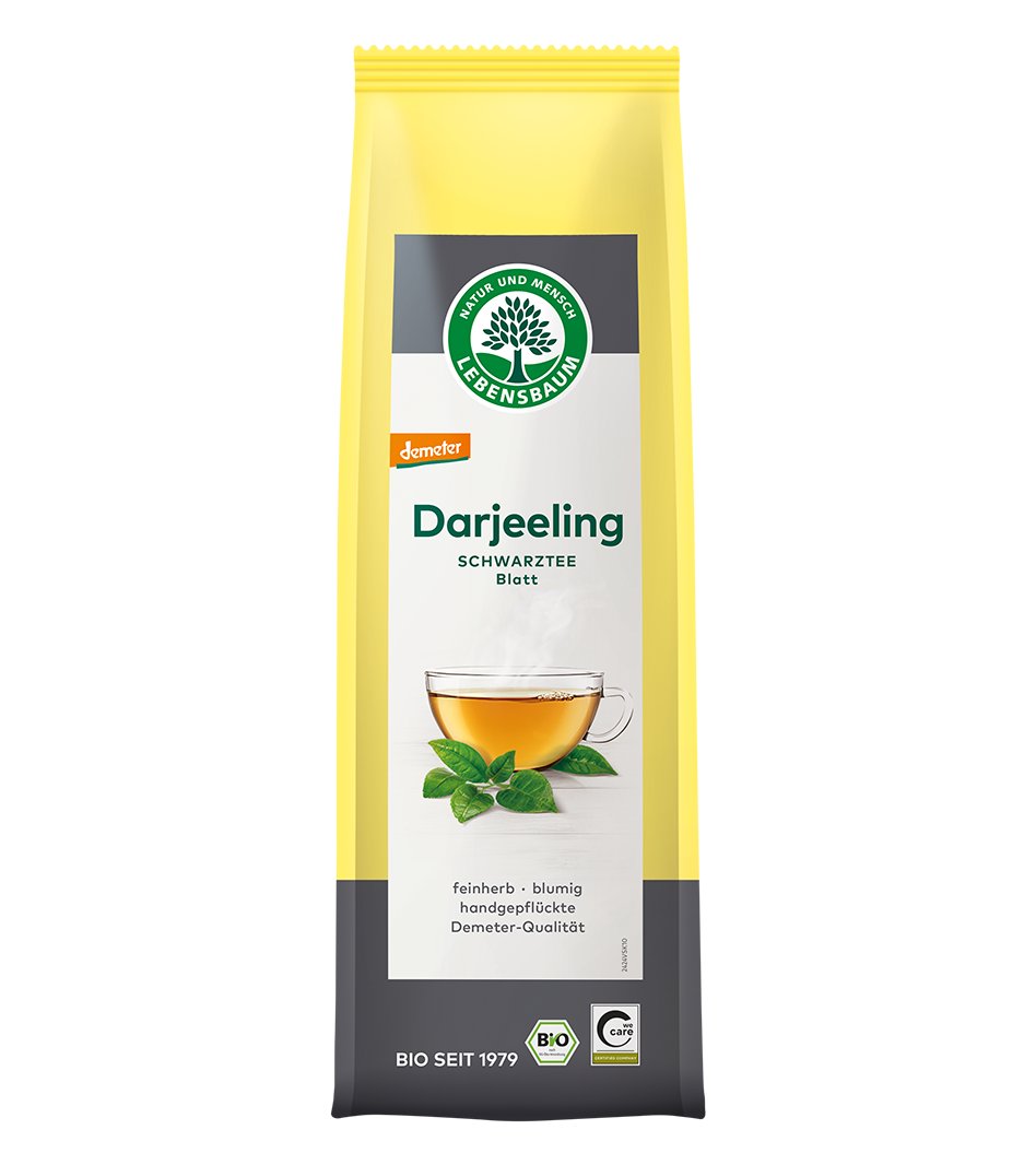 Herbata Czarna Darjeeling Liściasta Demeter Bio 75 G Lebensbaum