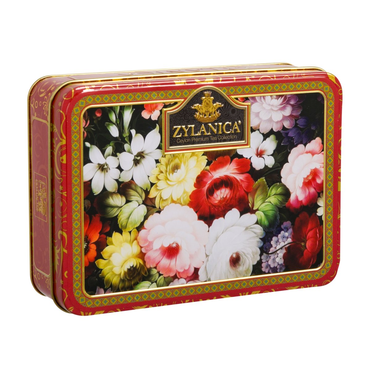 Herbata Czarna Liściasta Sypana Zylanica Flower Red Puszka 100 Gr