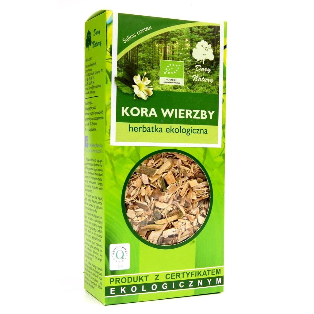 Herbata ziołowa Dary Natury z korą wierzby 100 g Dary Natury Sklep