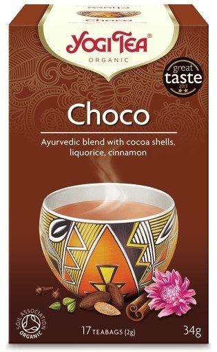 Herbata ziołowa Yogi Tea z lukrecją choco 17 szt Yogi TEA Sklep