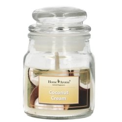 HOME AROMA 70G ŚWIECA ZAPACH COCONUT CREAM 445 Inna marka Sklep