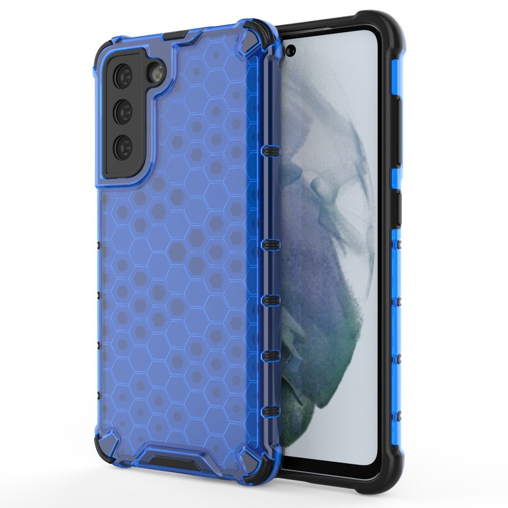 Honeycomb etui pancerny pokrowiec z żelową ramką Samsung Galaxy S21 FE