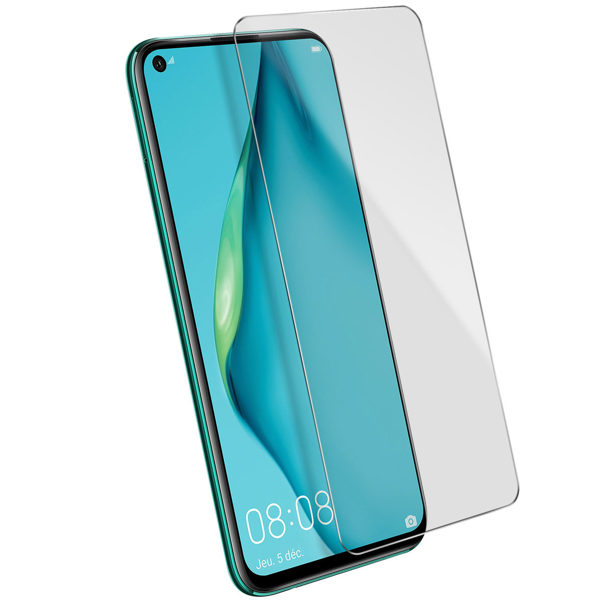 Huawei P40 Lite Zabezpieczenie Ekranu Szkło Hartowane 9H Odporne Na