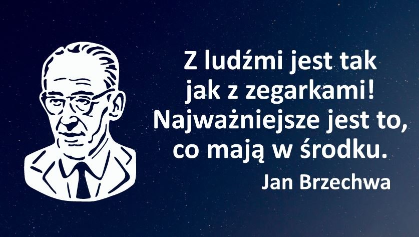 JAN BRZECHWA CYTAT WYCINANKA Z KARTONU Standard AKATJA Sklep