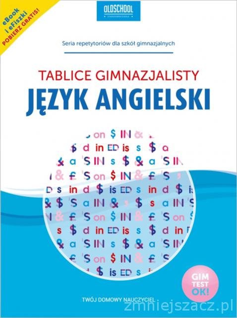 Język angielski Tablice gimnazjalisty Opracowanie zbiorowe Książka