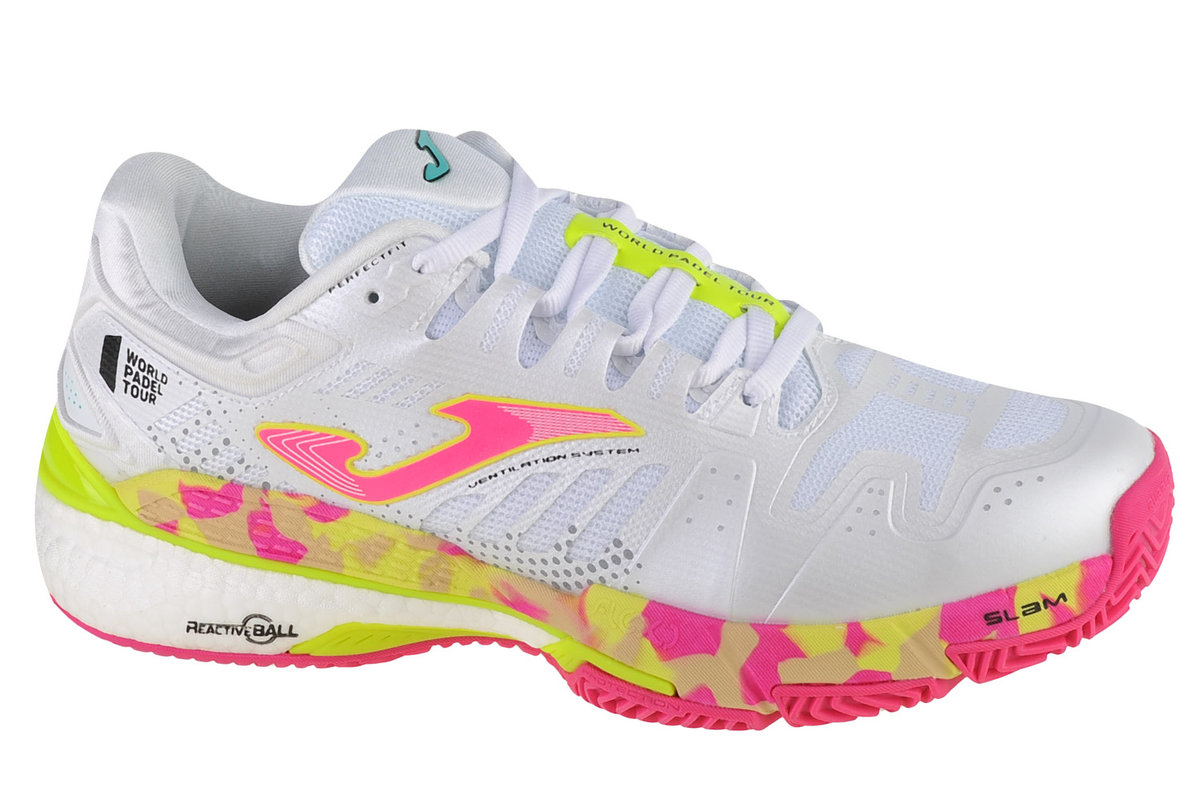 Joma Slam Lady Tslalw P Damskie Buty Do Tenisa Bia Y Joma