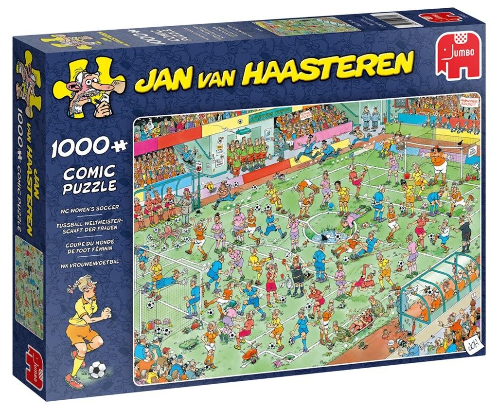 Jumbo puzzle Haasteren MŚ kobiet w piłce nożnej 1000 el Jumbo