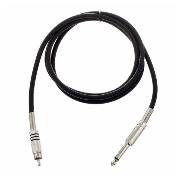 Kabel przewód Jack 6 3 mm RCA 1 5 m the sssnake Inny producent