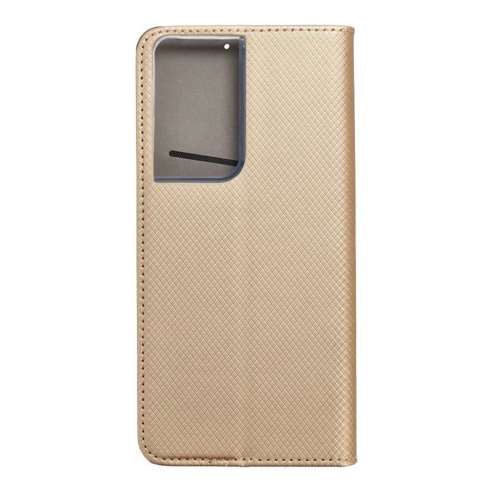 Kabura Smart Case book do SAMSUNG S21 Ultra złoty KD Smart Sklep