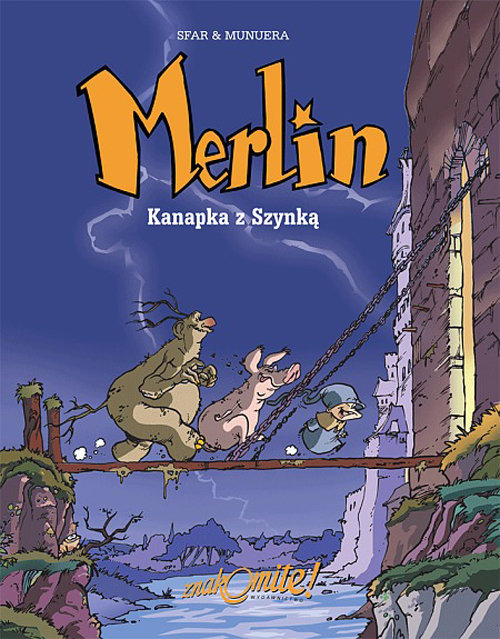 Kanapka z szynką Merlin Tom 1 Sfar Joann Książka w Empik