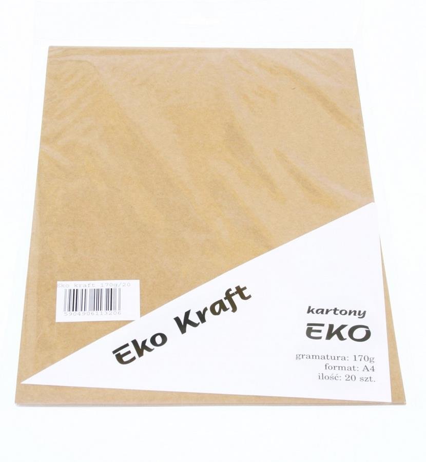 Karton Ozd A4 Eko Kraft 170G Op20Ark SALON PAPIERÓW Sklep EMPIK