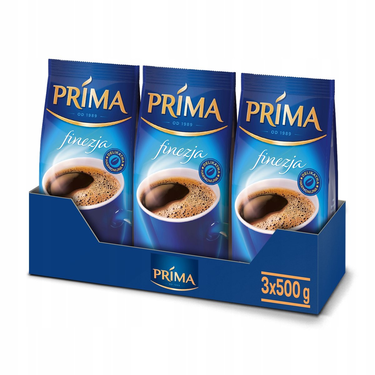 Kawa Mielona Zestaw Prima Finezja 3x 500g Prima Sklep EMPIK