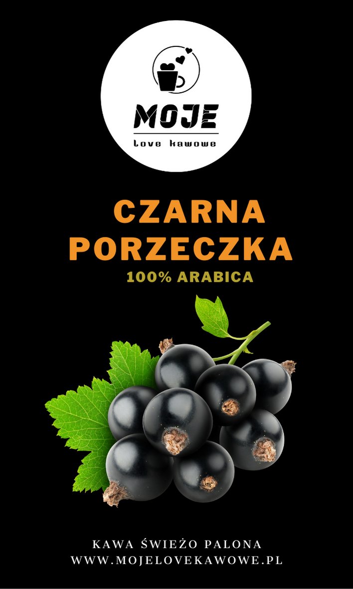 Kawa Smakowa Czarna Porzeczka 250G Zmielona Moje Love Kawowe Sklep