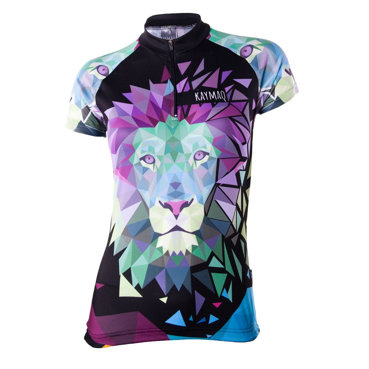 KAYMAQ POLYGONAL LION Damska Koszulka Rowerowa KAYMAQ Sport Sklep