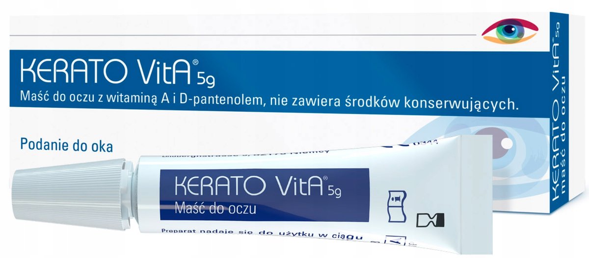 Kerato Vita Maść Do Oczu Z Witaminą A 5g Sklep EMPIK