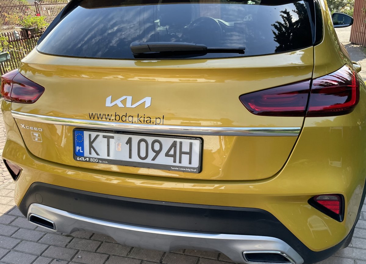 Kia Xceed LISTWA CHROM Klapa bagażnik Tył Martig Motoryzacja EMPIK